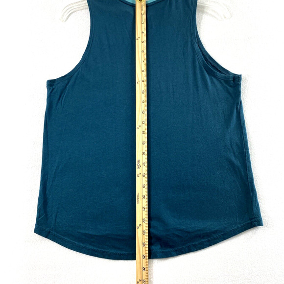 Avia Top Womens Medium 8-10 Blue Green Sleeveless Casual Tank - Picture 6 of 7